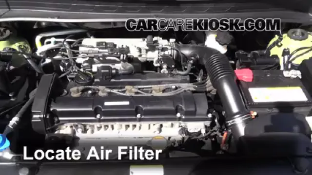 2011 Kia Soul Plus 2.0L 4 Cyl. Air Filter (Engine) Replace